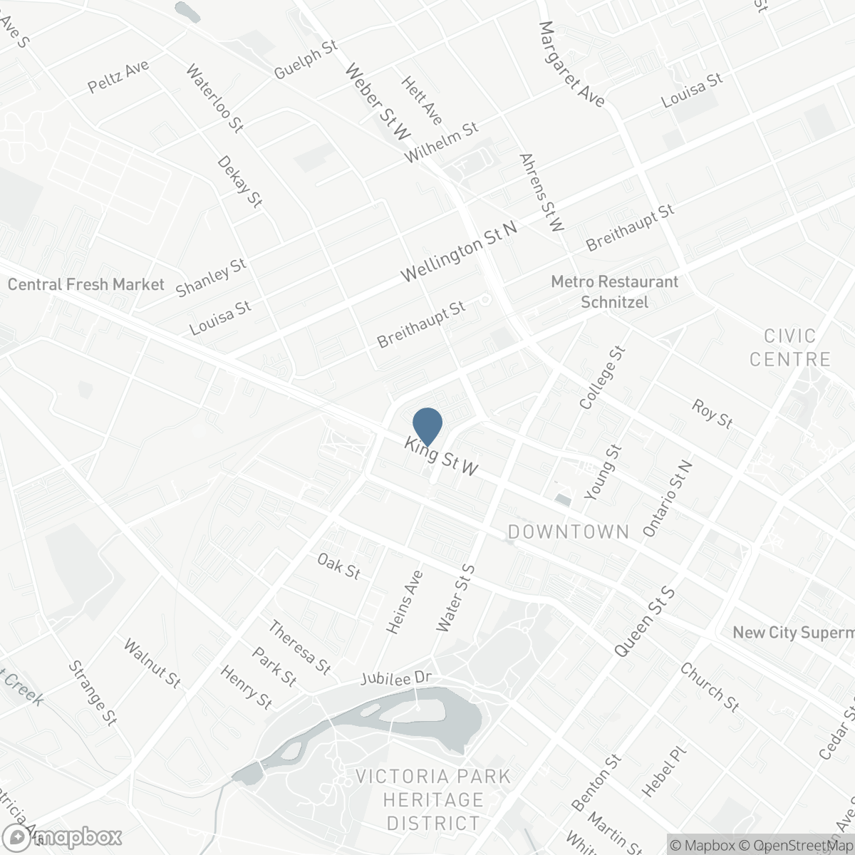 404 KING Street W Unit# 509, Kitchener, Ontario N2G 4Z9